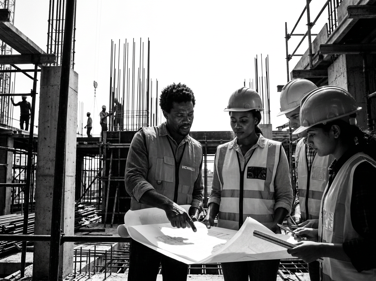 Project Management work by Vicwall